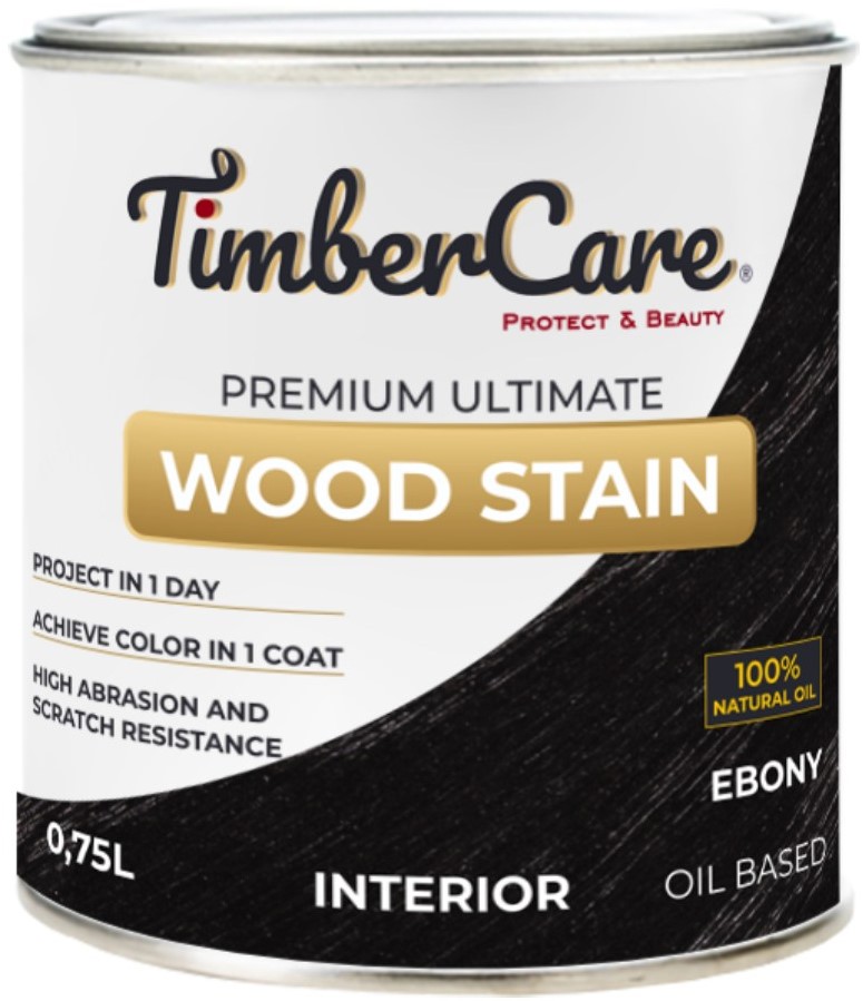 Масло TimberCare Wood Stain эбеновое дерево 0,75л