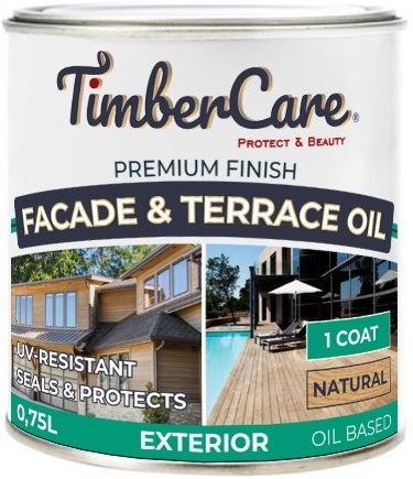 Масло для фасадов и террас TimberCare Facade&Terrace Oil 0,75л