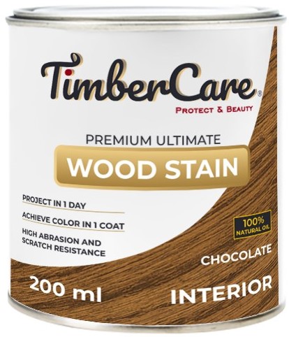 Масло TimberCare Wood Stain шоколад 0,2л