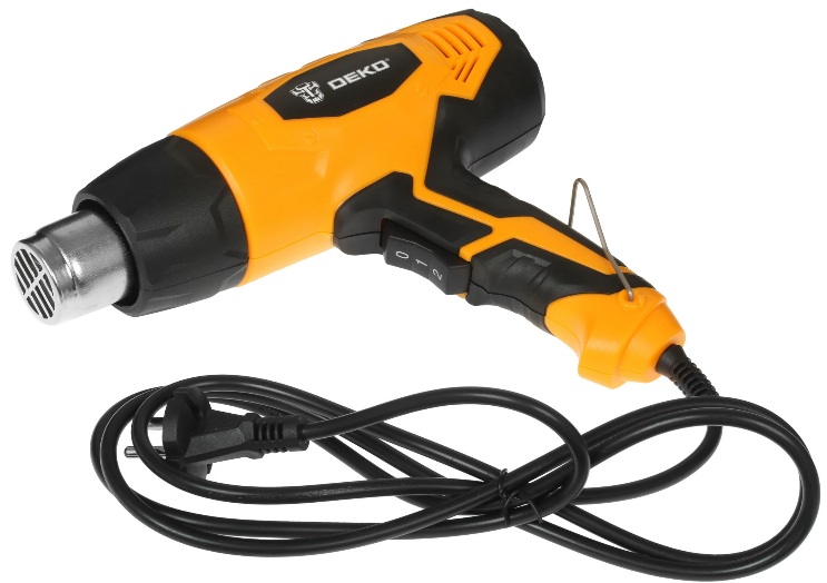 Фен строительный DEKO HG2200W