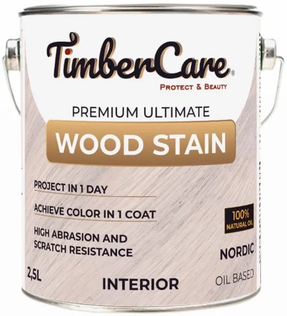 Масло TimberCare Wood Stain скандинавский 2,5л