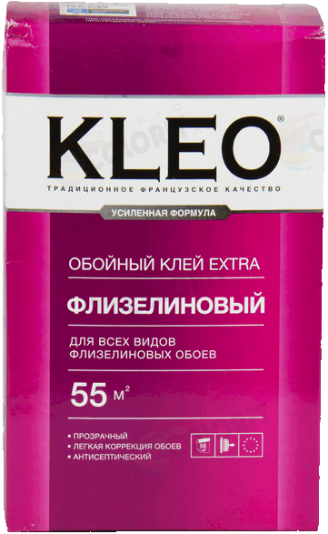 Клей для обоев флизелиновый KLEO EXTRA 55