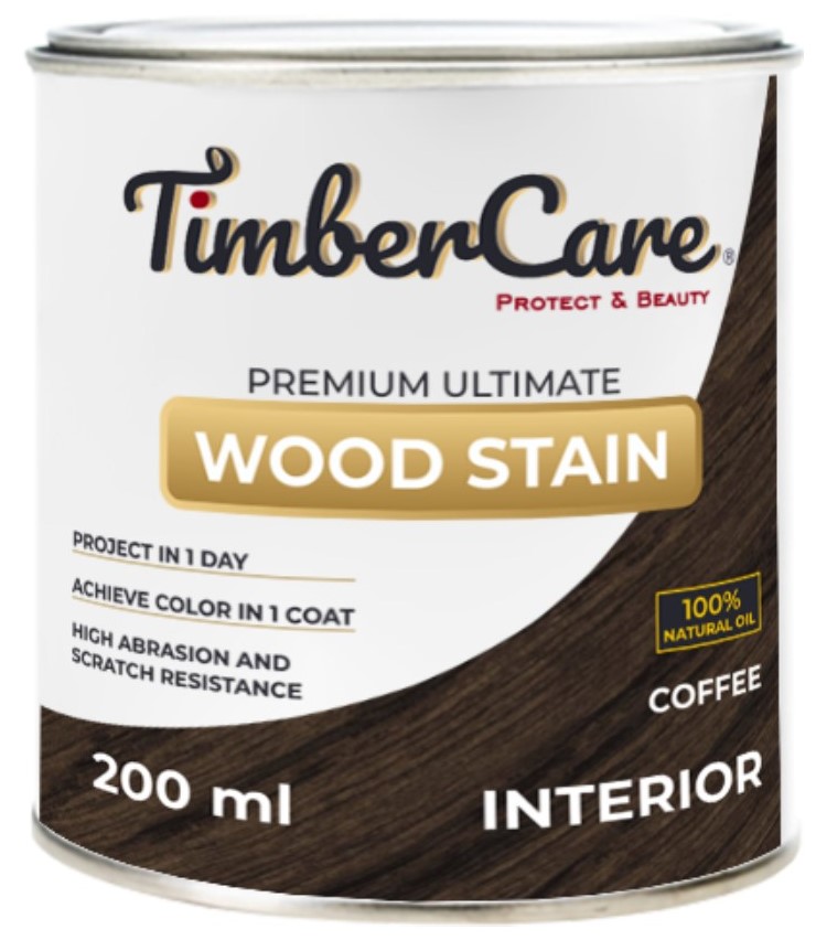 Масло TimberCare Wood Stain кофе 0,2л