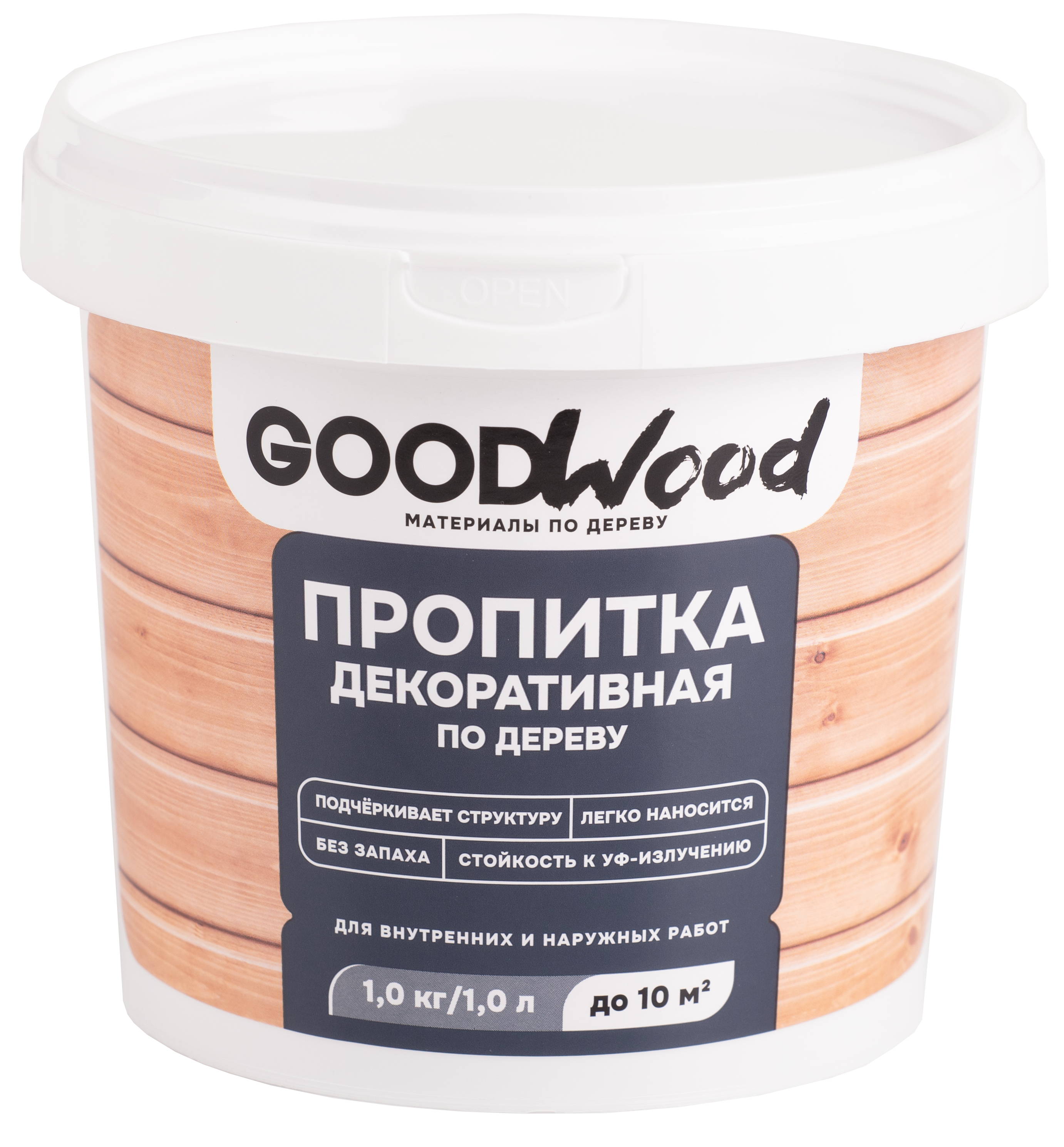 Пропитка по дереву GOODWOOD палисандр 1 л