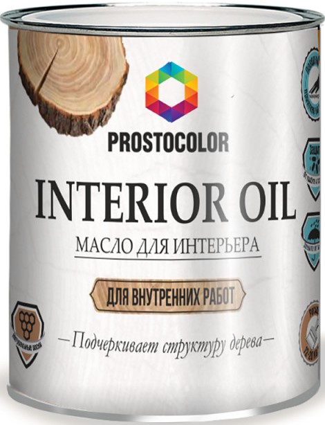 Масло для Интерьера PROSTOCOLOR бесцветный 0,75л