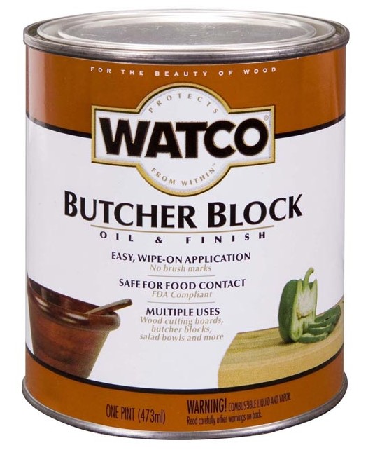 Масло для столешниц WATCO Butcher Block 0,473л
