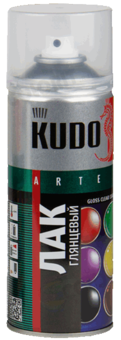 KUDO кудо лак акриловый глянцевый KU-9002