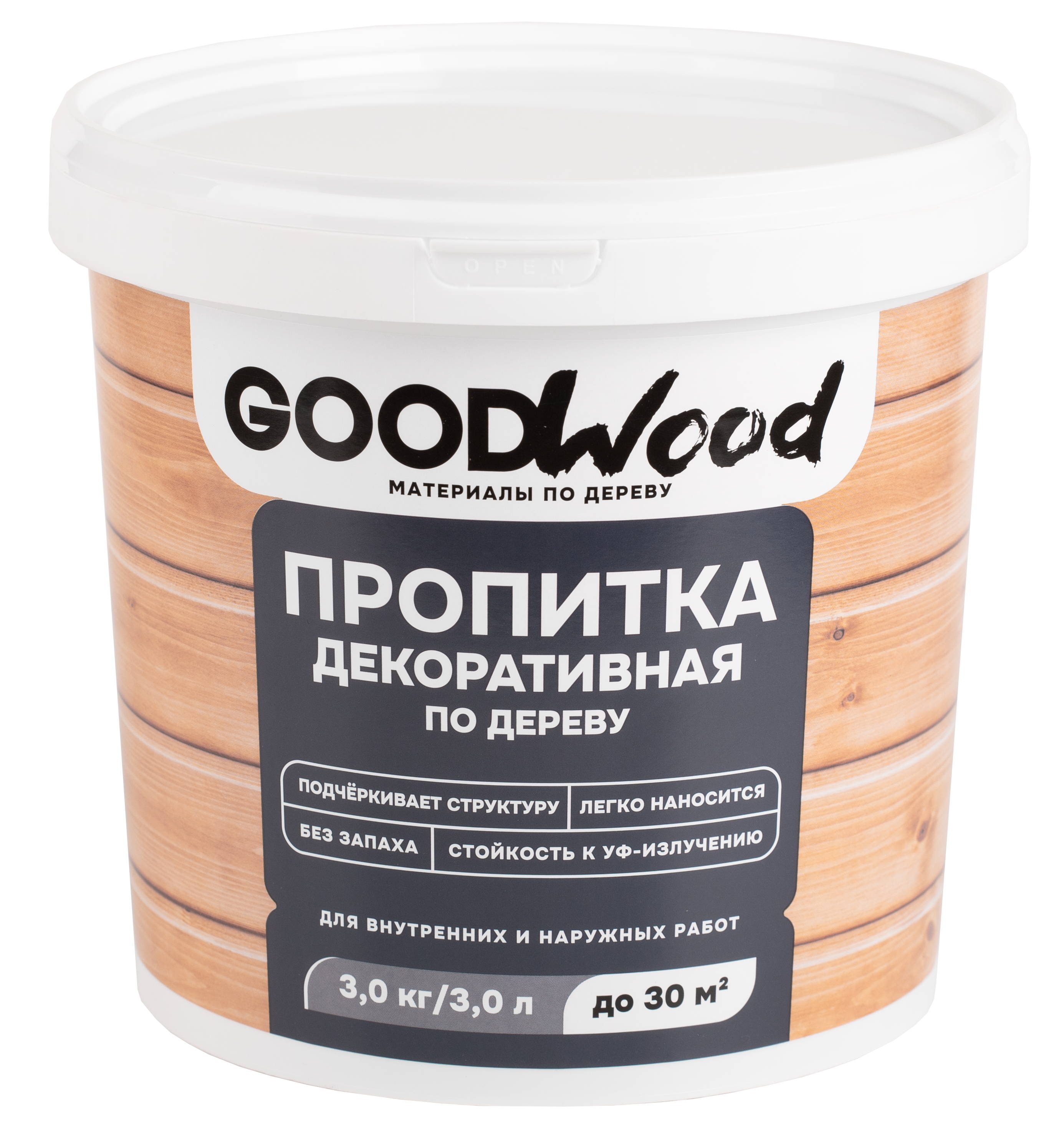 Пропитка по дереву GOODWOOD палисандр 3 л