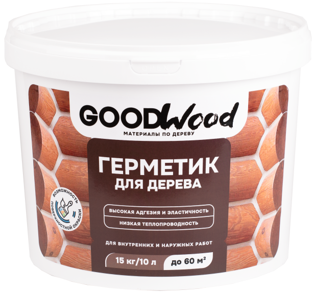 Герметик для дерева GOODWOOD палисандр 15 кг