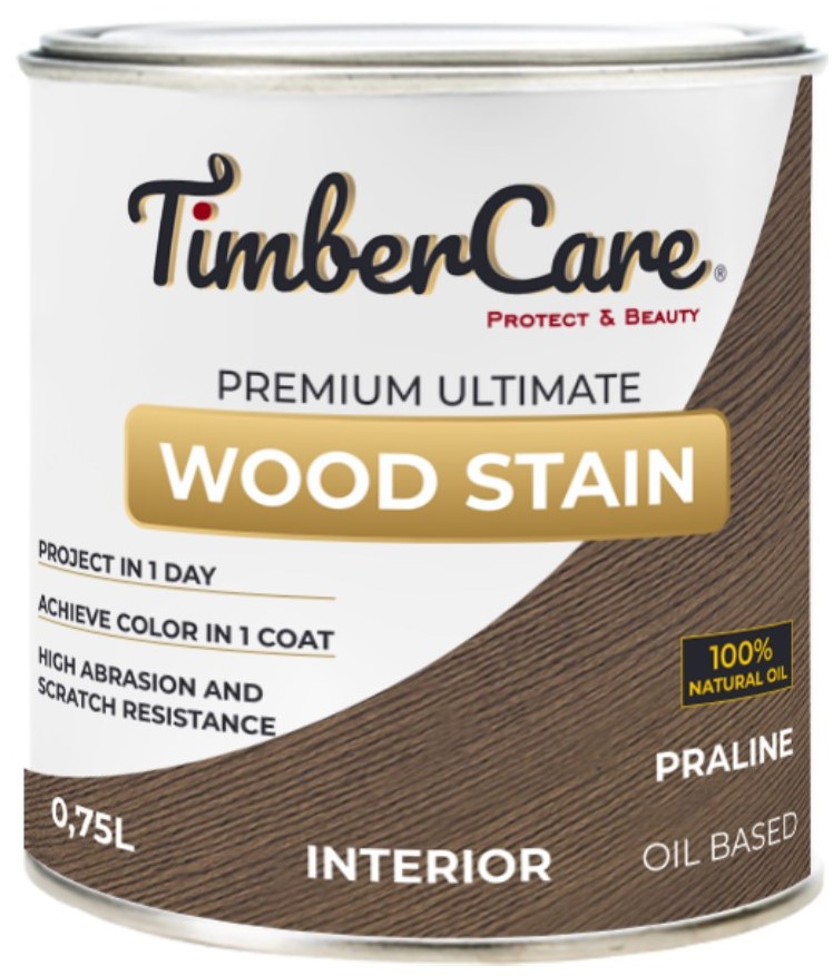 Масло TimberCare Wood Stain пралине 0,75л