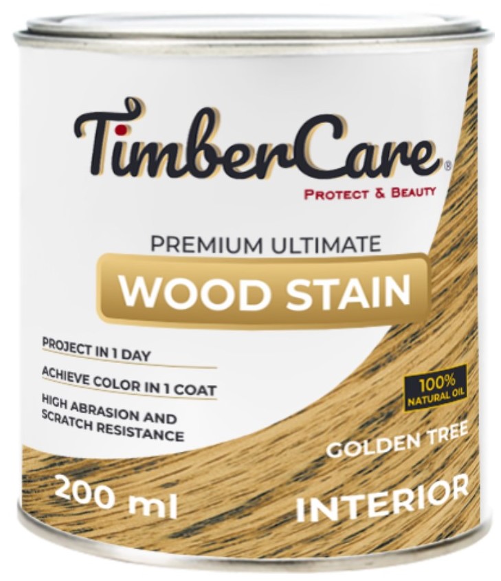 Масло TimberCare Wood Stain золотое дерево 0,2л