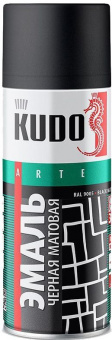 Алкидная черная матова kudo ku-1102