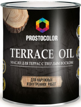 Масло для террас PROSTOCOLOR бесцветный