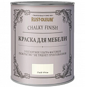 Краска для мебели CHALKY белый мел 750мл