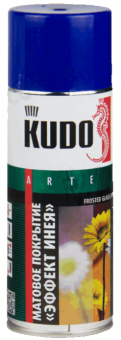KUDO кудо Декоративное покрытие для стекла Эффект инея Голубой KU-9032