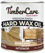 Масло с твердым воском античный белый TimberCare Hard Wax Oil 0,75л