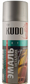 Эмаль универсальная металлик KUDO 520мл алюминий KU-1025
