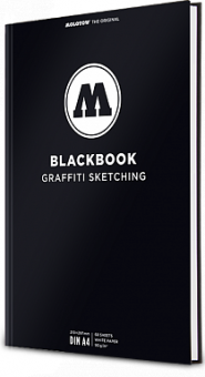 Скетчбук Blackbook Graffiti Sketching А4  Molotow