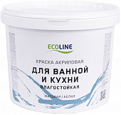 Краска для ванной и кухни ECOLINE 7 кг