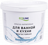 Краска для ванной и кухни ECOLINE 25 кг