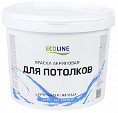 Краска для потолков ECOLINE 14 кг