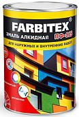 Эмаль алкидная ярко-зеленая ПФ 115 FARBITEX 0,8 кг