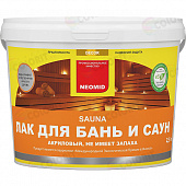 Лак для бань и саун NEOMID Sauna 1л