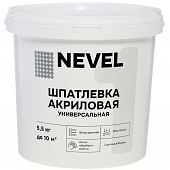 Шпатлевка акриловая NEVEL 5,5 кг