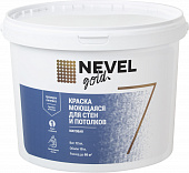 Краска NEVEL GOLD 7 моющаяся 12 кг