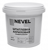 Шпатлевка акриловая NEVEL 1,8 кг