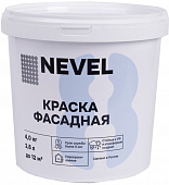 Краска фасадная NEVEL 4,0 кг