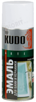 KUDO кудо Эмаль для ванн и керамики белая KU-1301