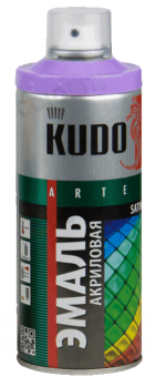 KUDO Кудо Эмаль акриловая универсальная фиолетовая RAL-4005 KU-0A4005