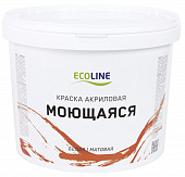 Краска моющаяся ECOLINE 25 кг