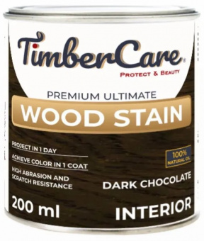 Масло TimberCare Wood Stain темный шоколад 0,2л