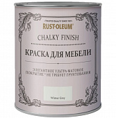 Краска для мебели CHALKY серый зимний 750мл