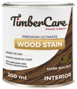 Масло TimberCare Wood Stain тёмный орех 0,2л