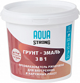 Грунт-эмаль 3 в 1 преобразователь ржавчины AQUASTRONG 1 кг