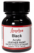 Акриловая краска Angelus Black 29.5 мл