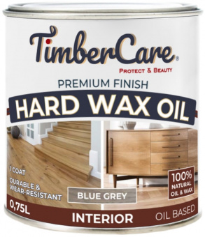 Масло с твердым воском серый холодный TimberCare Hard Wax Oil 0,7л