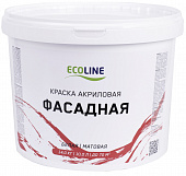 Краска фасадная ECOLINE 14 кг