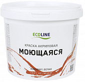 Краска моющаяся ECOLINE 7 кг