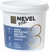 Краска NEVEL GOLD 3 интерьерная 3,5 кг