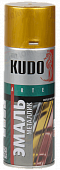 Эмаль универсальная металлик KUDO 520мл золото KU 1028