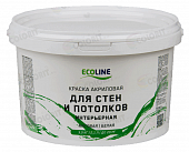 Краска для стен и потолков ECOLINE 3 кг