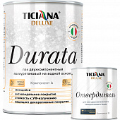Лак двухкомпонентный полиуретановый Durata TICIANA DELUXE 1л