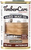 Масло с твердым воском темно-коричневый TimberCare Hard Wax Oil 0,175л